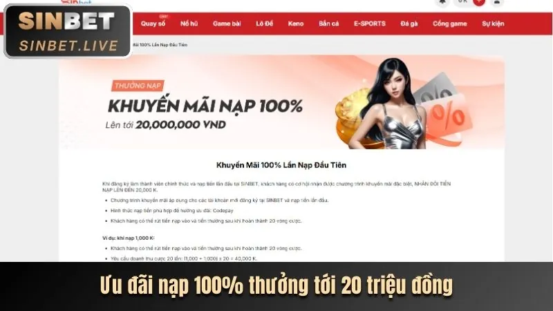 Ưu đãi chào mừng thành viên mới 123b casino